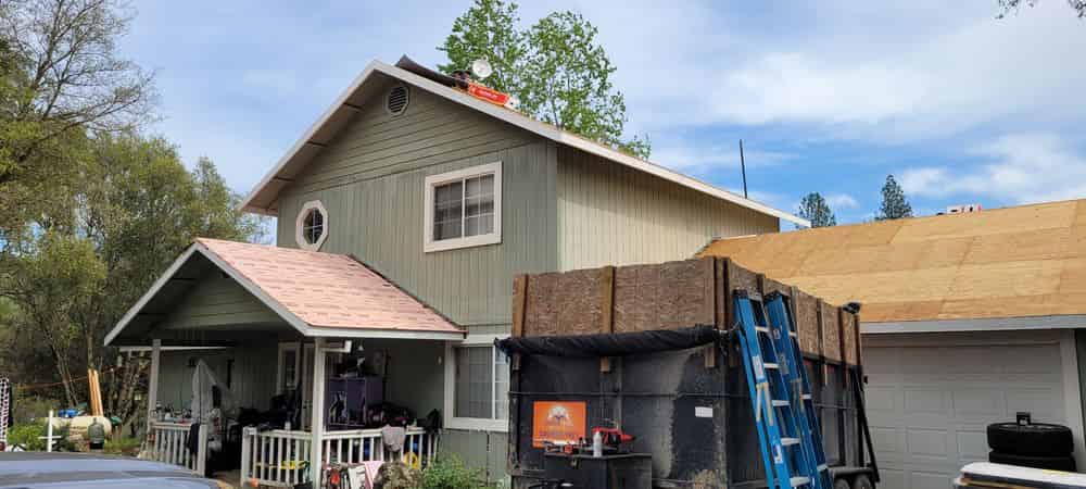 Siding with Roofing image