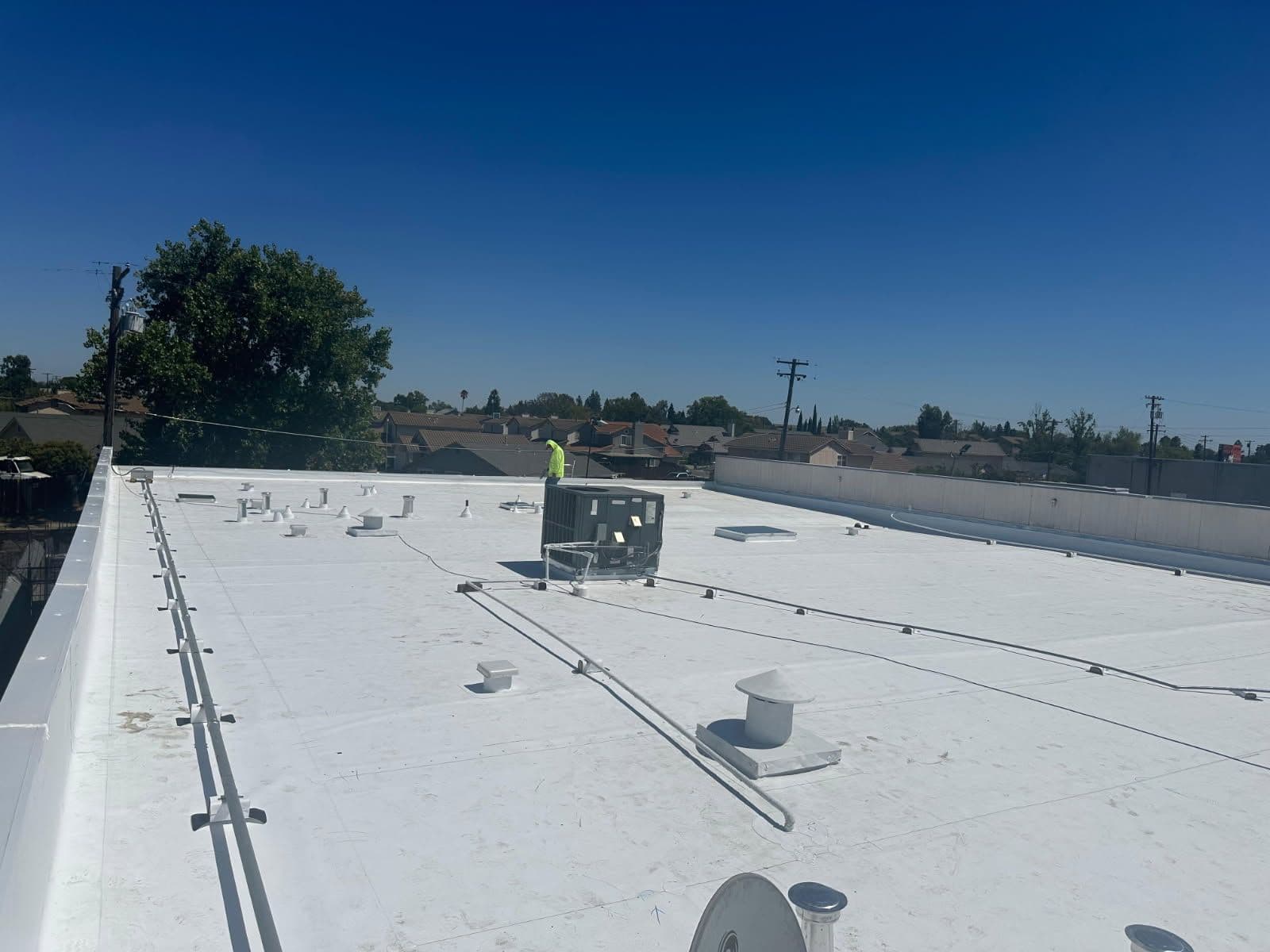 Gallery photos for Tapered 60mil TPO System Installation Success: Image #3
