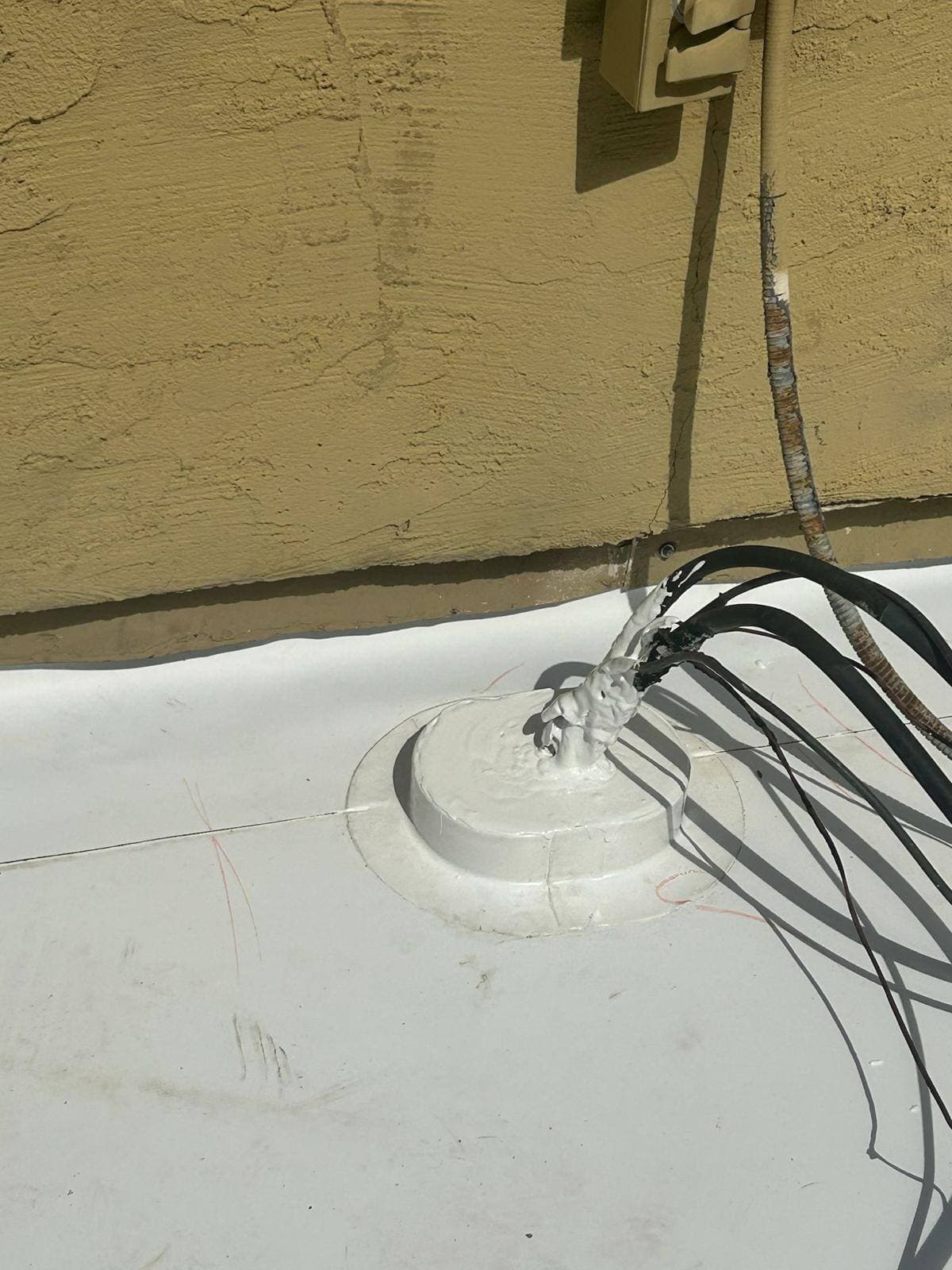Gallery photos for New 60mil TPO Roof Installation in Placerville CA: Image #2