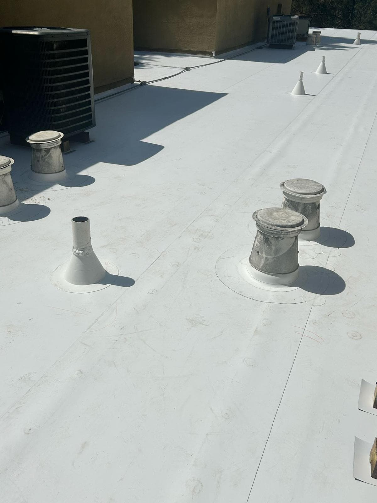 Gallery photos for New 60mil TPO Roof Installation in Placerville CA: Image #3